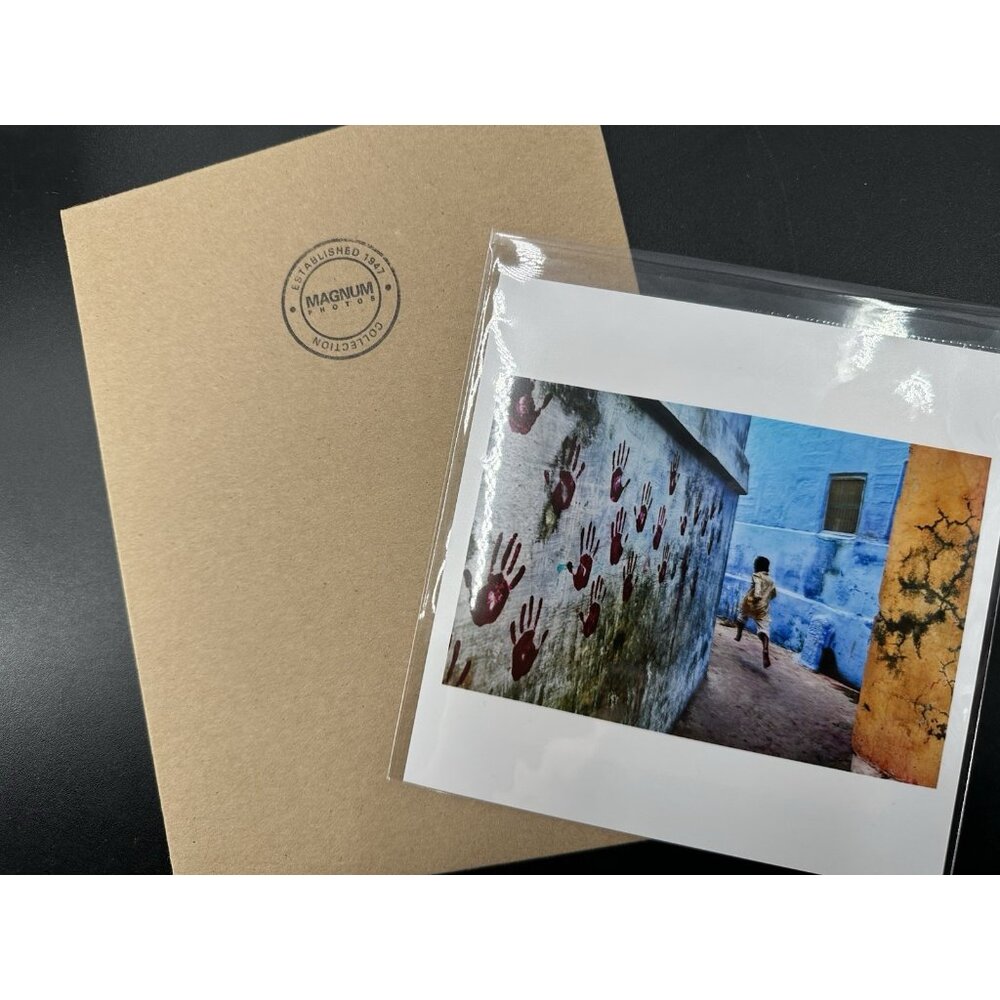 Magnum Photos Steve McCurry “Jodhpur, India” 6”x6” Signed photo